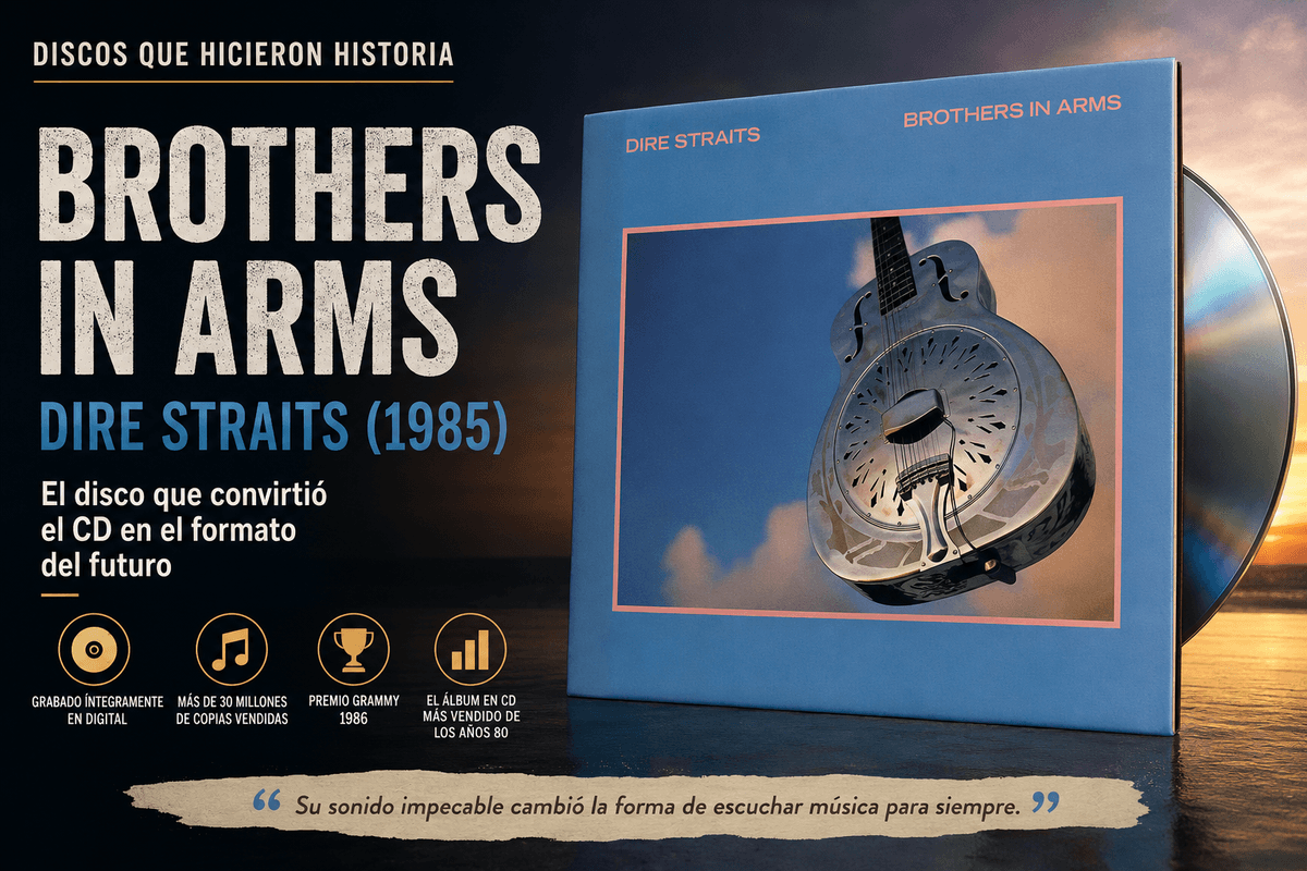 Brothers in Arms (1985): el disco que convirtió el CD en el formato del futuro