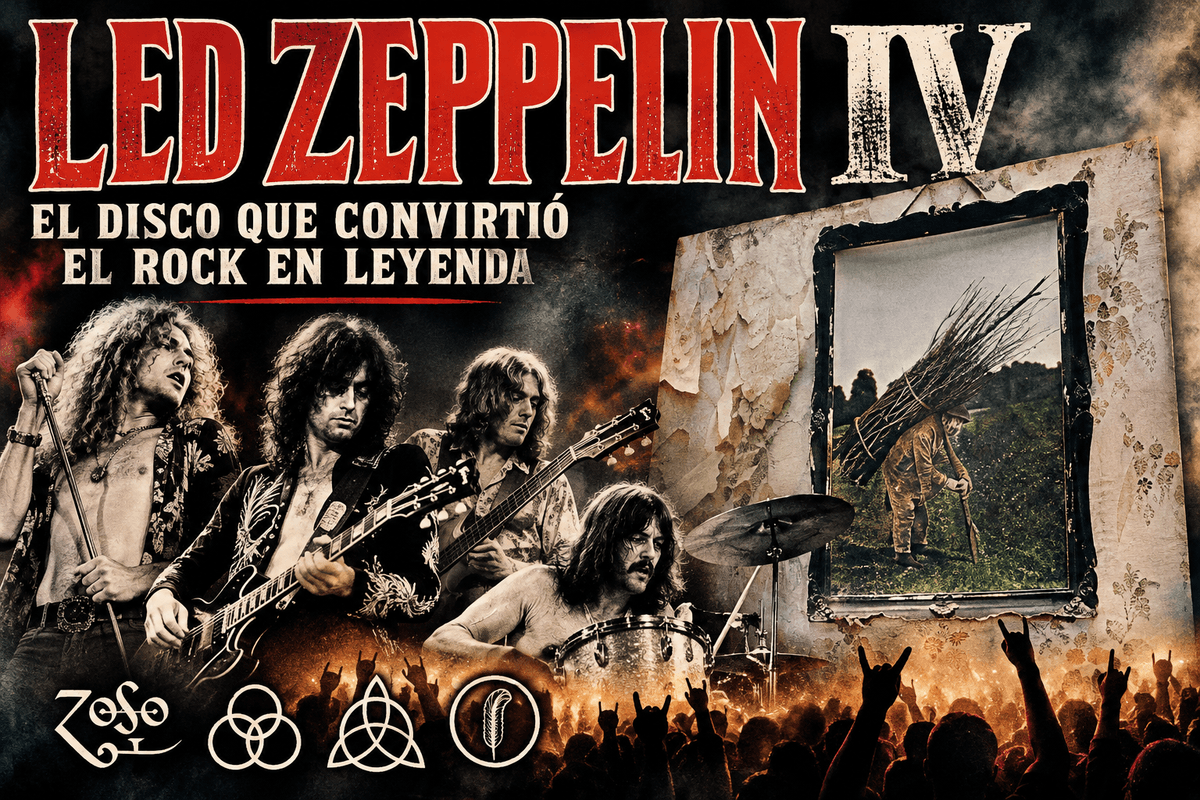 LED ZEPPELIN IV: EL DISCO QUE CONVIRTIÓ EL ROCK EN LEYENDA